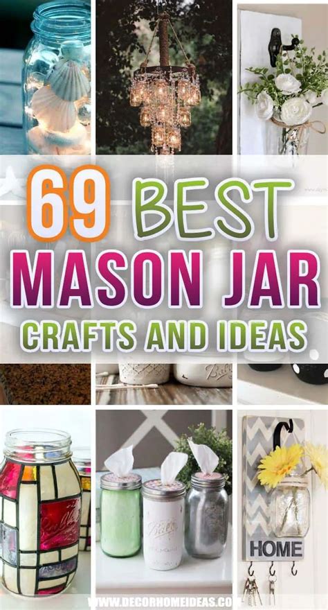 69 Creative Mason Jar Crafts And Ideas That Are Easy To Diy Easy