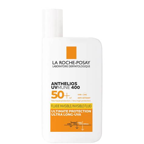 La Roche-Posay Anthelios UVMUNE 400 Invisible Fluid SPF50 50ML ...