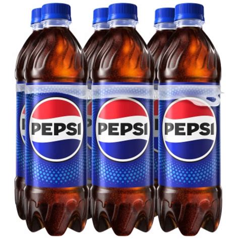 Pepsi Cola Soda Bottles 6 Pk 16 9 Fl Oz Smiths Food And Drug