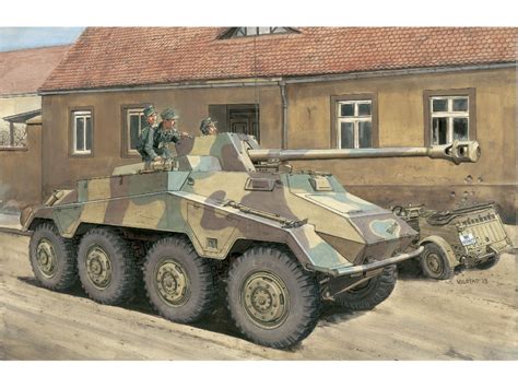 Dragon 6772 SD KFZ 234 4 PANZERSPÄHWAGEN PREMIUM EDITION 1 35