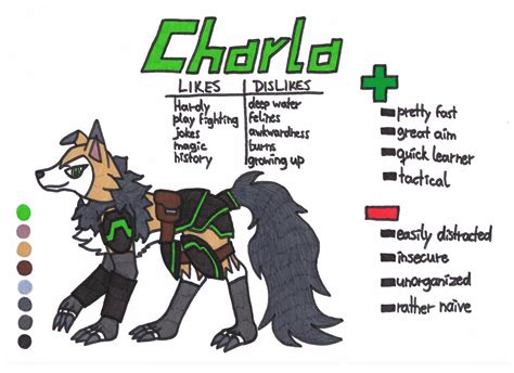 [commission] Charla The Midday Lycanroc Ref By Luwickios97 On Deviantart