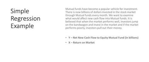 solved simple regression  mutual funds    cheggcom
