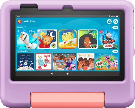 Fire 7 Kids 7" Tablet (2023) 16GB with Amazon Kids+ (6 Month Subscription) Purple B0C8BZ7QG7 ...