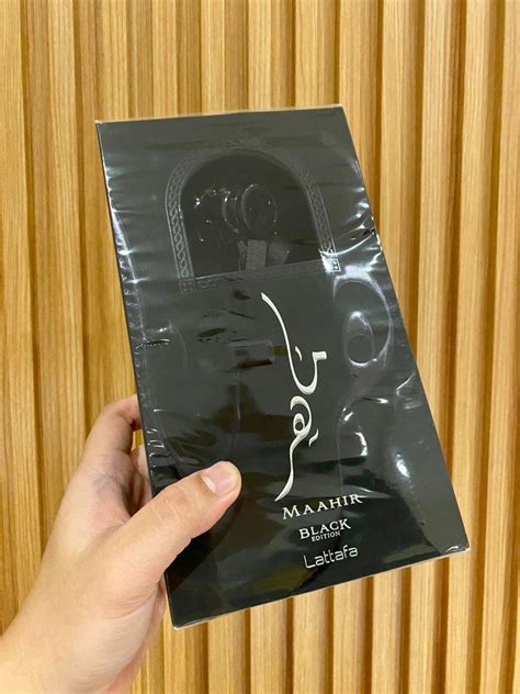 Lattafa Maahir Black Edition Beauty Personal Care Fragrance