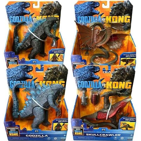 Godzilla Vs Kong Godzilla Skullcrawler MUTO Figure Model Toys Ornaments Collecta | eBay | Kong ...