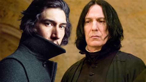 Harry Potter Fans Want Adam Driver As Snape In Prequel