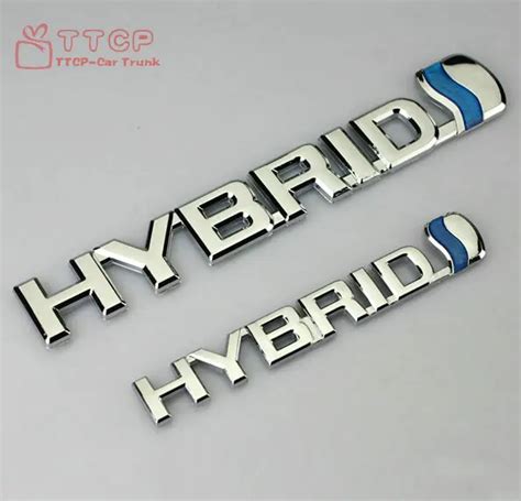 Pcs D Hybrid Sticker Badge Emblem Car Logo For Toyota Hybrid