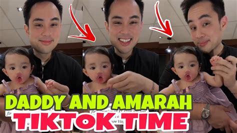 Baby Amarah Update Tiktok Daw Muna Silang Mag Ama Oh Syempre May