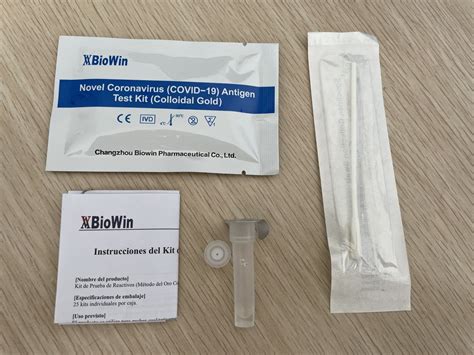 CE Certified And Bfarm Pei Approved Rapid Antigen Self Test Kit China