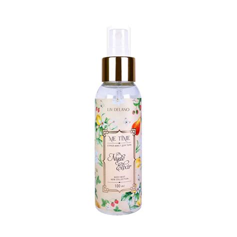 Liv Delano Спрей мист парфюмированный Nude Elixir ME TIME 100мл