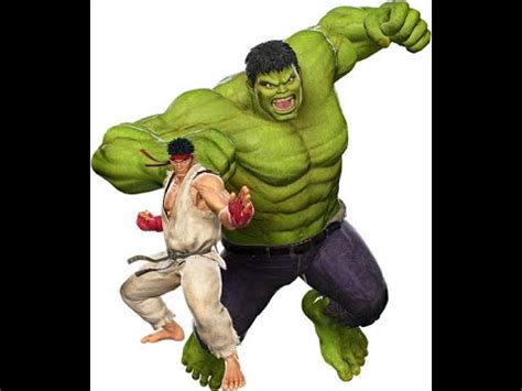 Marvel Vs Capcom Infinite Arcade Mode Hulk Ragnarok And Ryu Evil