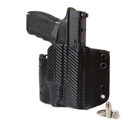 Owb Kydex Holster For Handguns With A Streamlight Tlr 7 Sub Black