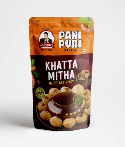 Khatta Mittha Panipuri Masala Packaging Size 80g At Best Price In Akola