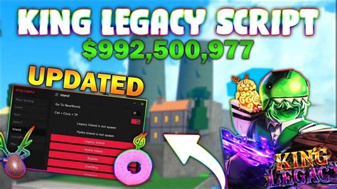 Updated King Legacy Script Pastebin 2023 Get All Fruits Auto