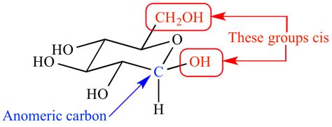 illustrated glossary  organic chemistry beta anomer