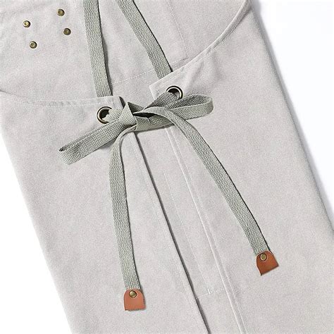 Apron Cotton Canvas Apron Unisex Aprons Chef Cooking Apron Temu