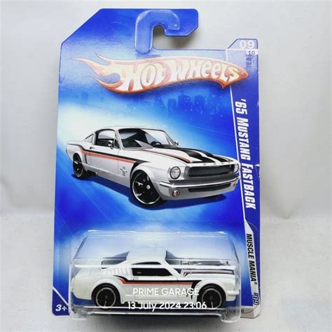 Jual Hot Wheels Edisi Muscle Mania Ford Mustang Fastback Blister Jelek Shopee Indonesia