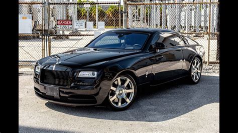 2015 Rolls Royce Wraith In Diamond Black With Gloss Black Trim YouTube