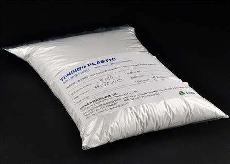 PES Polyester Fabric Hot Melt Adhesive Powder High Density For Heat Transfer