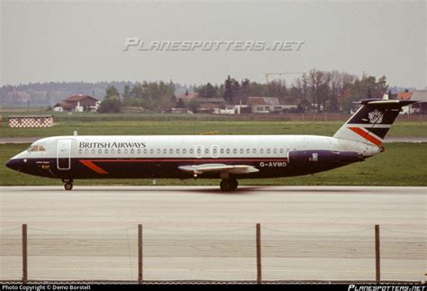 G AVMO British Airways BAC 1 11 510ED One Eleven Photo By Demo Borstell