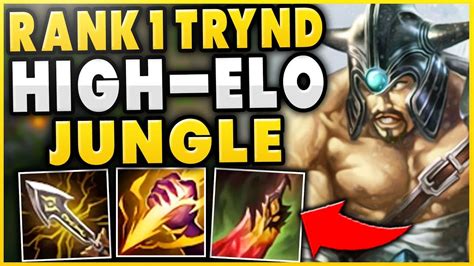 1 TRYNDAMERE WORLD CARRIES HIGH ELO WITH TRYND JUNGLE IS THIS