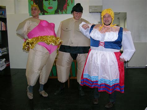 fasching at the office günter martin uli so cute Flickr