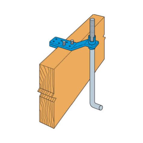 Simpson Strong Tie Am 58 Anchor Mate Blue 58 In