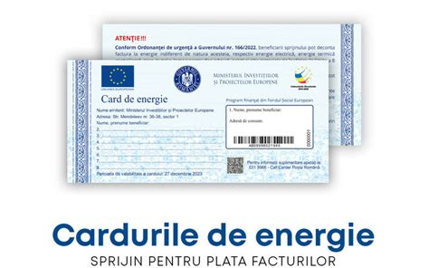 Cardurile pentru plata facturilor la energie cine le primește și cum