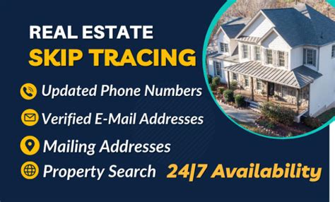 Do Accurate Skip Tracing For Real Estate By Tloxp Skiptrace Llc By