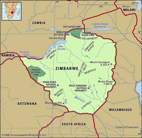 Zimbabwe History Map Flag Population Capital Pronunciation