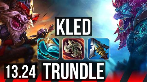 Kled Vs Trundle Top Rank 1 Kled 9 2 9 Legendary 300 Games Na