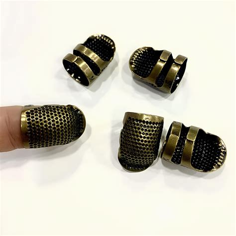 Sewing Thimble Finger Protector Finger Metal Shield Protector Pin