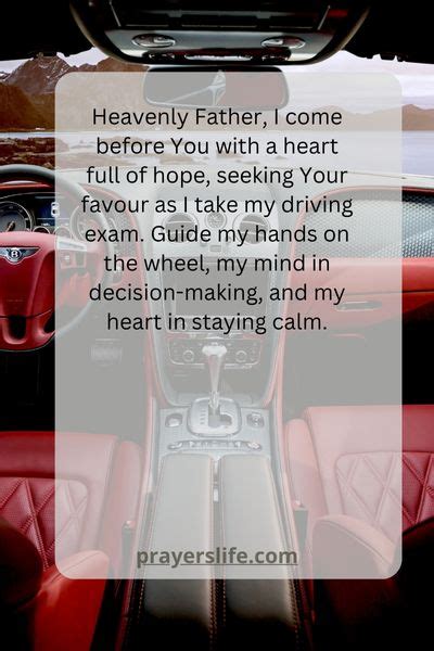 13 Amazing Prayer To Pass A Driving Test