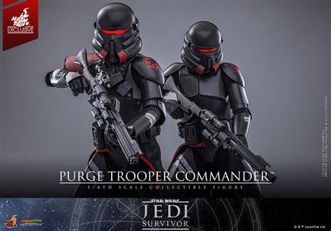Star Wars Jedi Survivor Hot Toys Purge Trooper Commander The