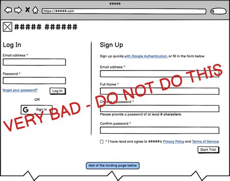 How To Design A Sign Up Flow Balsamiq Cloud Case Study Wireframing