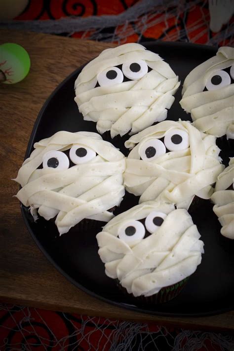 Halloween Mummy Cupcakes Mind Over Munch