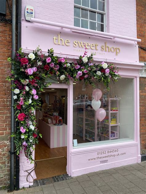 Shop Front Shop Flower Display Floral Installation Artificial