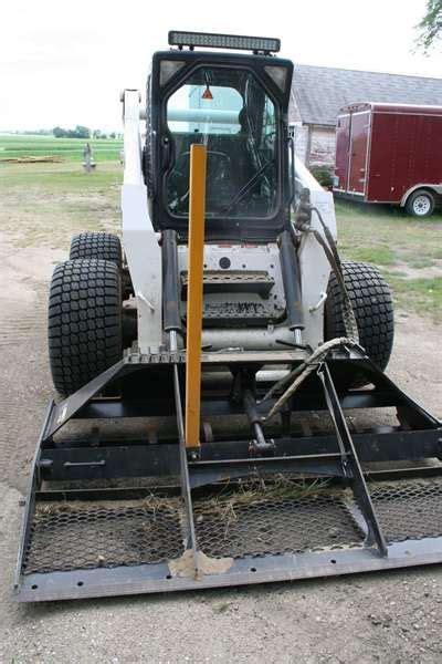 Viewing A Thread Skid Steer Box Scraper Skid Steer Attachments