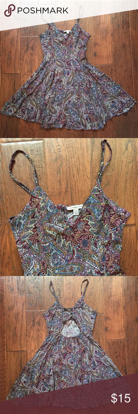 American Eagle Paisley Dress American Eagle Dress Paisley Dress