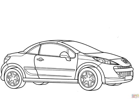 22 dessins de coloriage peugeot à imprimer sur LaGuerche Page 1