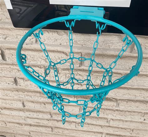 Basketball mini hoop chain net seaside | Etsy