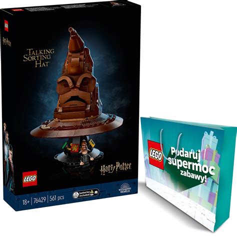 LEGO Harry Potter 76429 Mówiąca Tiara Przydziału Torba prezentowa