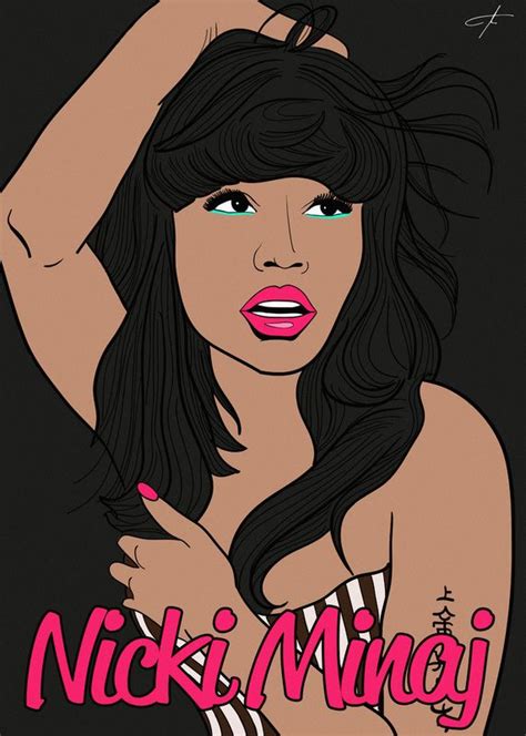 Nicki Minaj Nicki Minaj Cartoon Nicki Minaj Drawing Cartoon Drawings