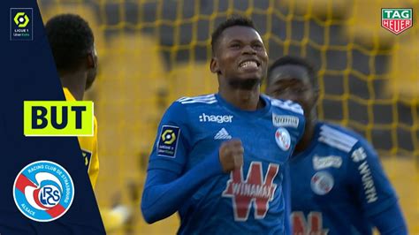 But Habib DIALLO 34 RC STRASBOURG ALSACE FC NANTES RC STRASBOURG