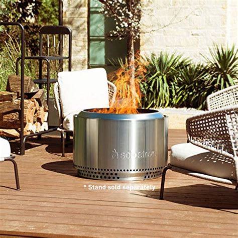 Solo Stove Yukon Fire Pit Largest Inch Outdoor Smokeless Fire Pit