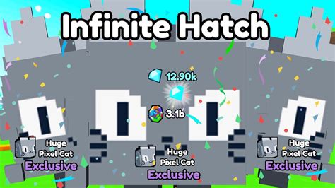 How To Get Max Coins And Hatch Infinite Huge Pixel Cats In Pet