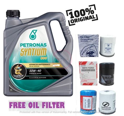 SC465 Minyak Hitam Enjin Petronas Syntium 800 10W40 10W 40 GENUINE Semi