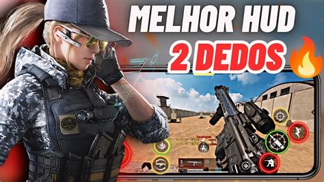 Melhor HUD 2 DEDOS Lendário do Blood Strike YouTube