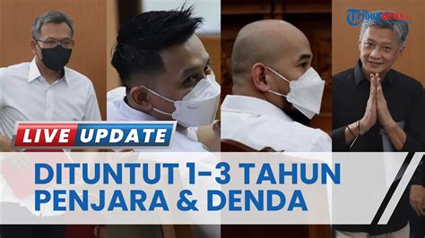 Jaksa Bacakan Tuntutan Anak Buah Sambo Terdakwa Kasus Obstruction Of