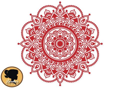 Flower Mandala SVG Cut Files for Vinyl Cutters Screen - Etsy